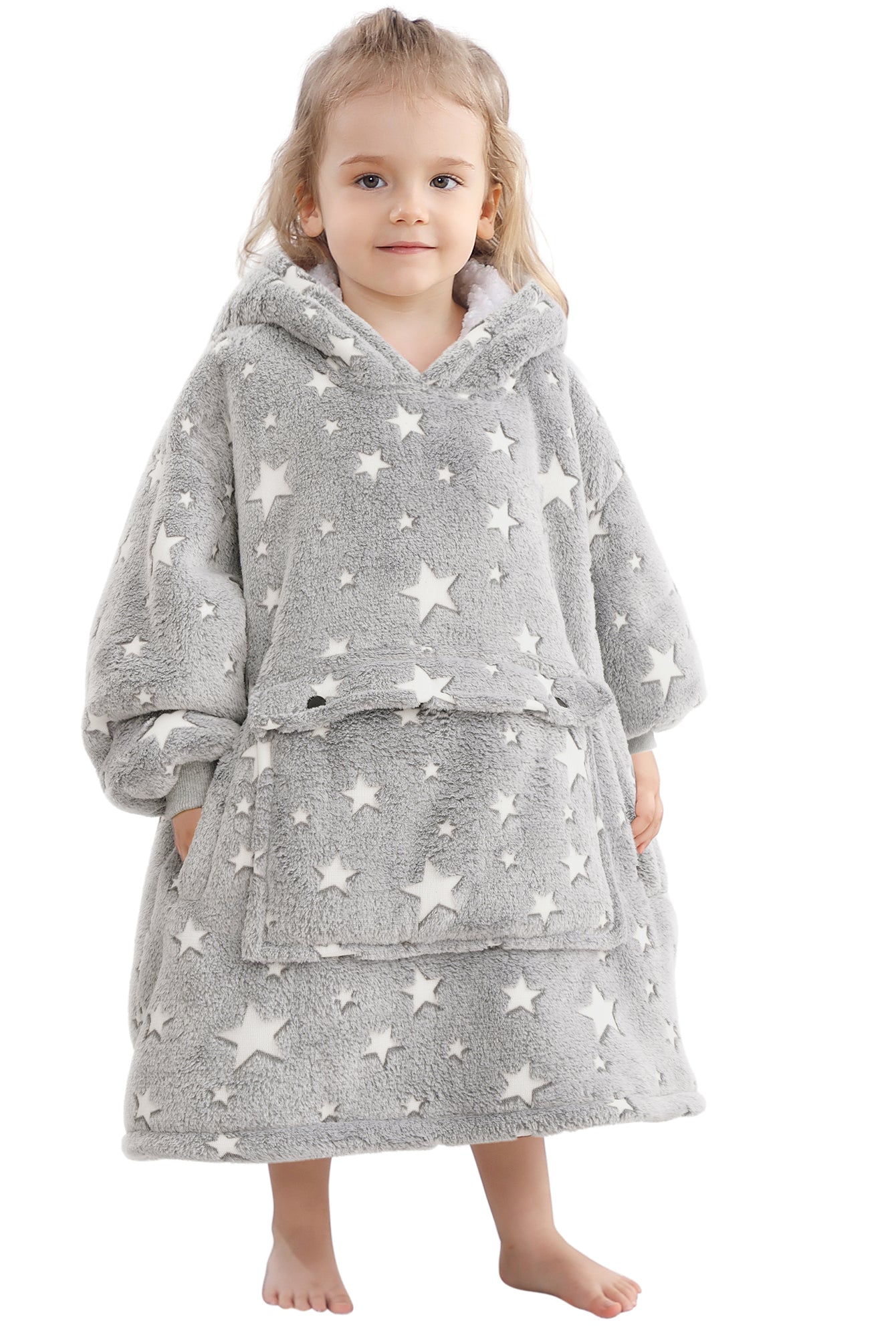 Luminous Blanket Hoodie Kids - NARECTE