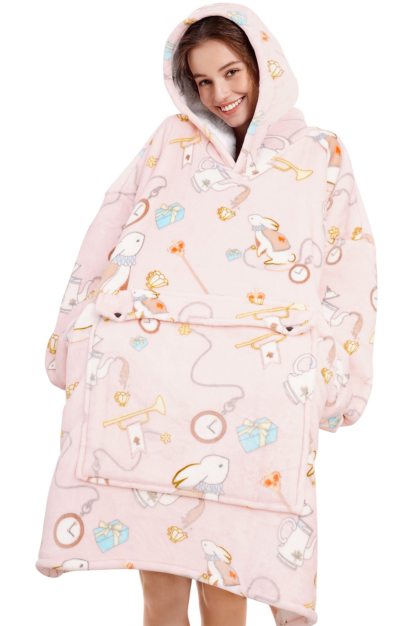Rabbit Year Exclusive Blanket Hoodie - NARECTE